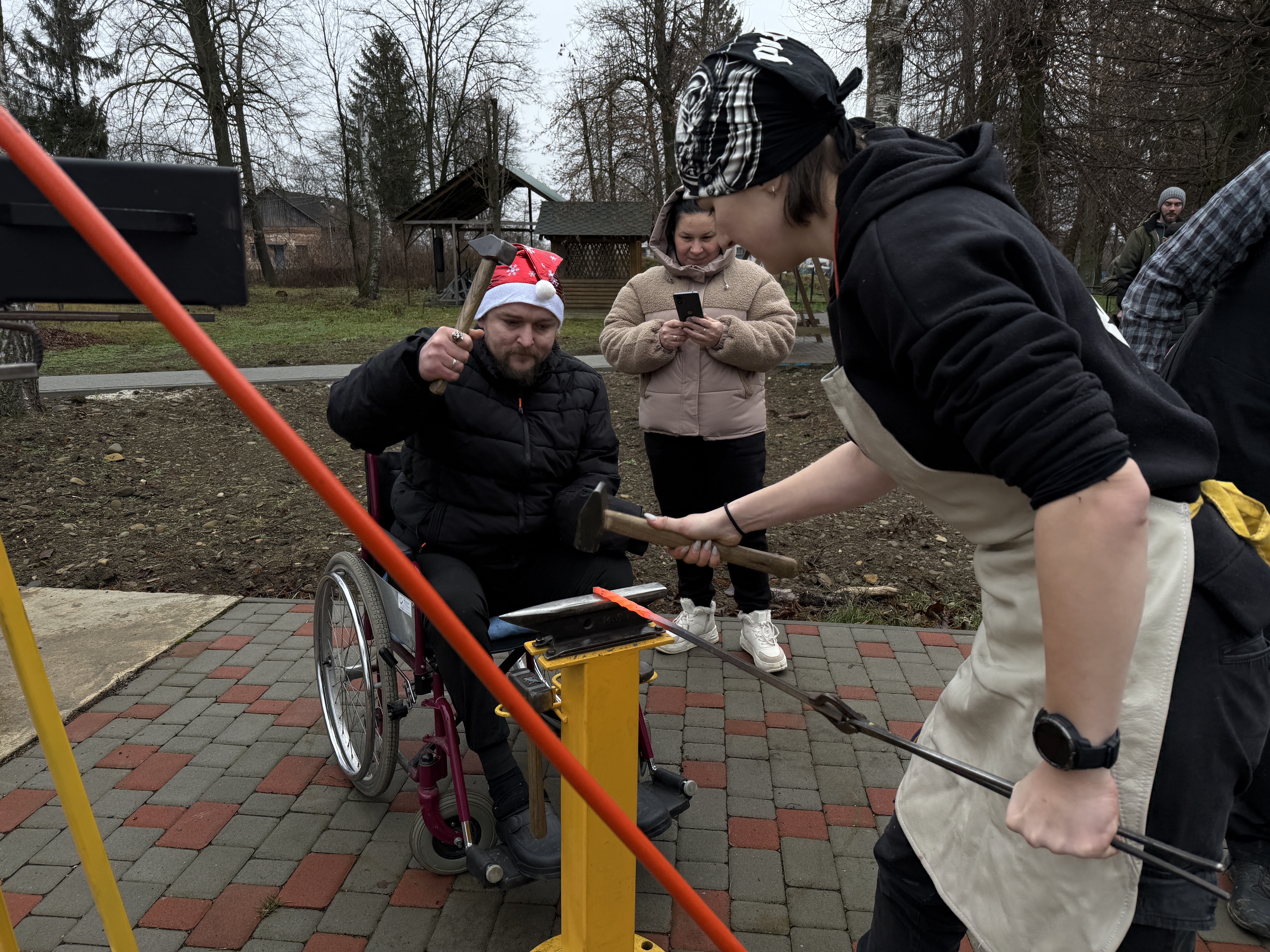 Майстер-клас з художнього ковальства